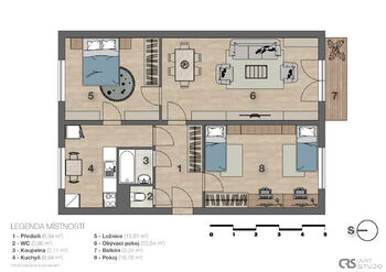 Prodej bytu 3+1 v osobním vlastnictví 75 m², Praha 10 - Záběhlice