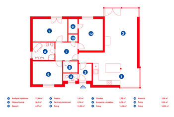 Pronájem domu 124 m², Praha 5 - Zbraslav