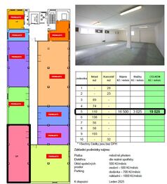 Pronájem skladovacích prostor 110 m², Praha 9 - Horní Počernice