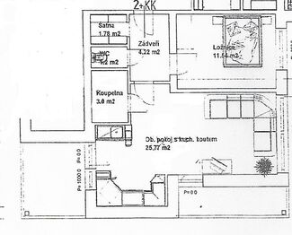 Pronájem bytu 2+kk v osobním vlastnictví 60 m², Měchenice