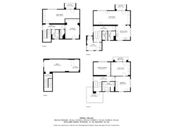 Plány domu - Pronájem domu 226 m², Praha 6 - Ruzyně