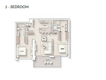 Prodej bytu 2+kk v osobním vlastnictví 75 m², Dubaj