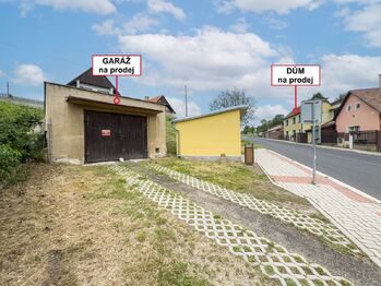 Garáž - Prodej domu 120 m², Kyškovice