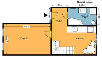 Prodej bytu atypický v osobním vlastnictví 59 m², Plzeň