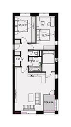 Pronájem bytu 4+kk v osobním vlastnictví 82 m², Chrudim