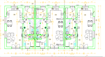 Plán domu přízemí - Prodej pozemku 2019 m², Chrášťany