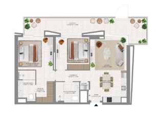 Prodej bytu 2+kk v osobním vlastnictví 66 m², Dubaj