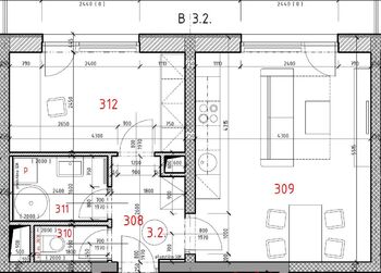 Pronájem bytu 2+kk v osobním vlastnictví 59 m², Pardubice