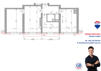 Prodej bytu 3+1 v osobním vlastnictví 65 m², Milevsko
