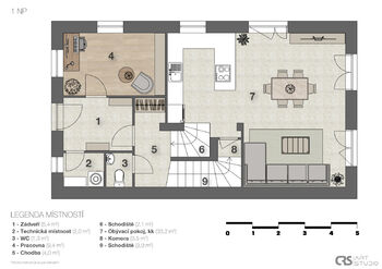 Prodej domu 125 m², Nelahozeves