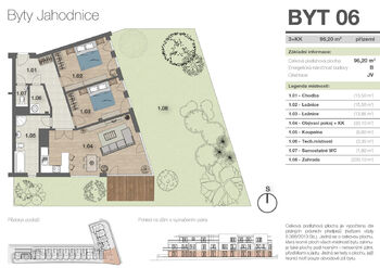 Prodej bytu 3+kk v osobním vlastnictví 96 m², Praha 9 - Hostavice