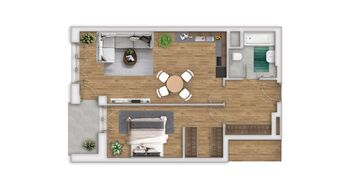 Prodej bytu 2+kk v osobním vlastnictví 66 m², Liberec