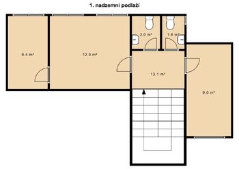 Prodej obchodních prostor 214 m², Praha 10 - Záběhlice