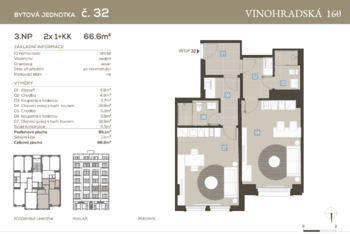 Prodej bytu 3+kk v osobním vlastnictví 140 m², Praha 3 - Žižkov