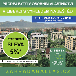 Prodej bytu 1+kk v osobním vlastnictví 39 m², Liberec