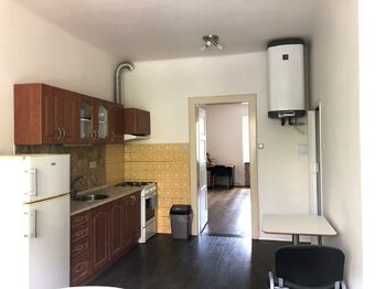 Kuchyň - Pronájem bytu 1+1 v osobním vlastnictví 53 m², Praha 3 - Žižkov 