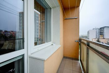 balkon - Prodej bytu 3+1 v osobním vlastnictví 69 m², Blansko