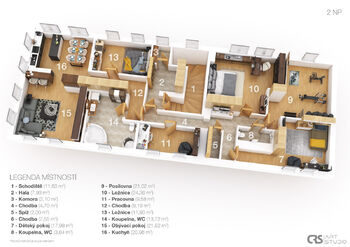 Prodej ubytovacího zařízení 1453 m², Mařenice