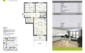 Pronájem bytu 3+kk v osobním vlastnictví 70 m², Ostrava