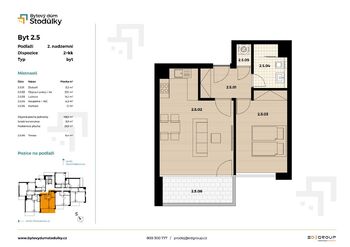 Pronájem bytu 2+kk v osobním vlastnictví 57 m², Praha 5 - Stodůlky