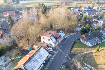 Letecký snímek domu a okolí - Prodej domu 112 m², Roztoky u Jilemnice