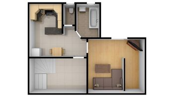 Pronájem bytu 1+1 v osobním vlastnictví 32 m², Přeštice