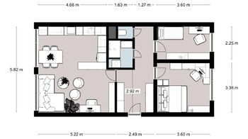 Prodej bytu 3+kk v osobním vlastnictví 63 m², Praha 9 - Prosek