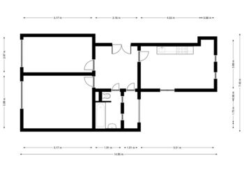 Pronájem bytu 3+kk v osobním vlastnictví 65 m², Hradec Králové