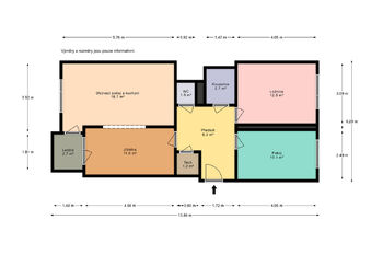 Pronájem bytu 3+kk v osobním vlastnictví 75 m², Praha 10 - Uhříněves