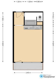 Prodej bytu 1+kk v osobním vlastnictví 27 m², Ústí nad Labem