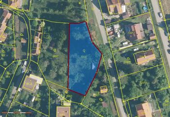 Stavební pozemek, Olomučany - Prodej pozemku 1195 m², Olomučany