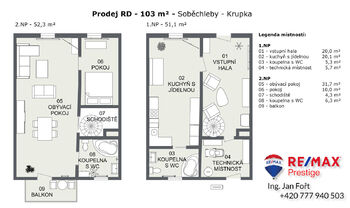 Prodej domu 100 m², Krupka