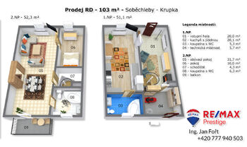 Prodej domu 100 m², Krupka