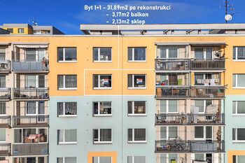 Prodej bytu 1+1 v družstevním vlastnictví 37 m², Hradec Králové