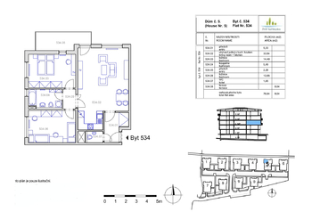 Pronájem bytu 3+kk v osobním vlastnictví 77 m², Praha 9 - Vysočany