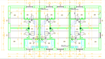 Plán domu 1.NP - Prodej pozemku 1063 m², Chrášťany