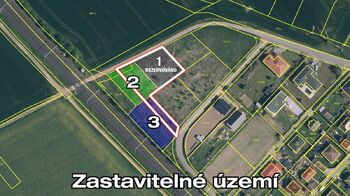 Prodej pozemku 967 m², Horní Počaply