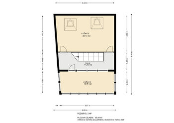 3. NP - Prodej domu 130 m², Jenštejn