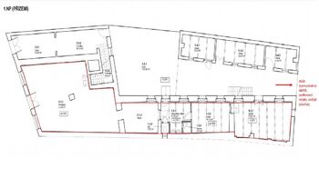 Pronájem obchodních prostor 148 m², Chabařovice