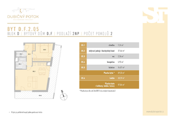 Pronájem bytu 2+kk v osobním vlastnictví 98 m², České Budějovice