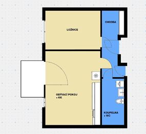 Pronájem bytu 2+kk v osobním vlastnictví 61 m², Brno