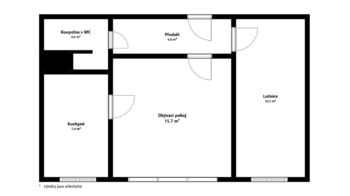 Prodej bytu 2+1 v osobním vlastnictví 47 m², Břeclav