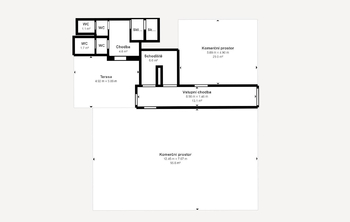 1.NP - Prodej nájemního domu 308 m², Rumburk