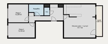 Prodej bytu 3+kk v osobním vlastnictví 77 m², Praha 5 - Stodůlky