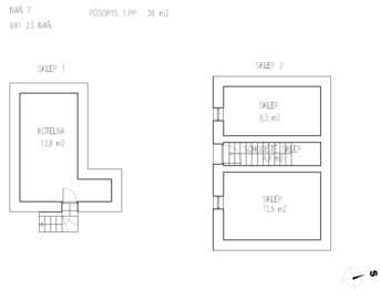 Prodej domu 249 m², Ivaň