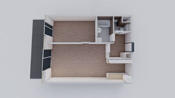 Pronájem bytu 2+kk v osobním vlastnictví 86 m², České Budějovice