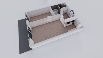 Pronájem bytu 2+kk v osobním vlastnictví 86 m², České Budějovice