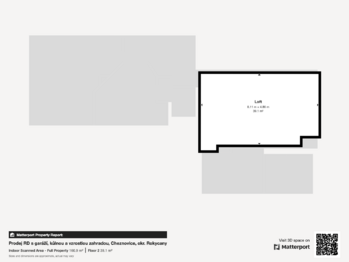 podkroví orientační schéma - Prodej domu 160 m², Cheznovice