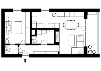 Prodej bytu 2+1 v osobním vlastnictví 56 m², Blansko