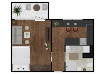 Prodej bytu 1+1 v osobním vlastnictví 32 m², Brno